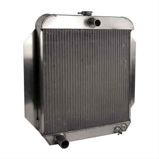 Direct-Fit Polished Aluminum Radiator [1953-1956 Ford Truck]