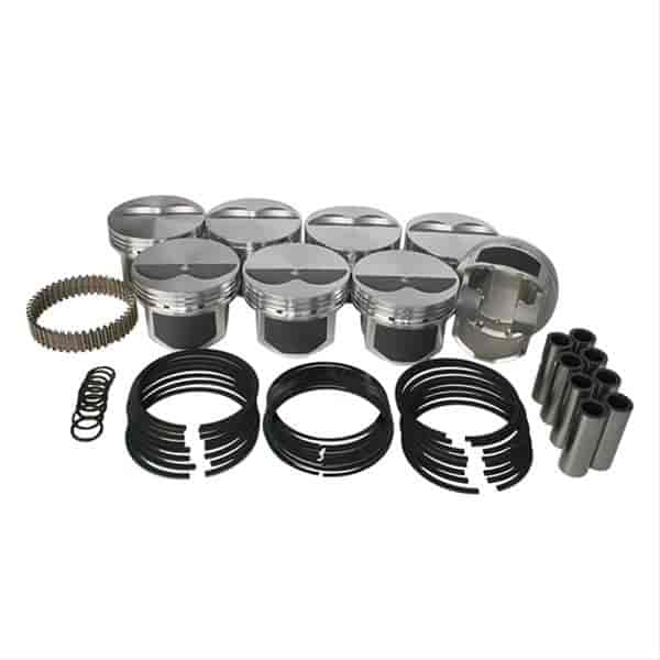 Wiseco Pro Tru Street Pistons for Chevy Small Block [Flat Top, 4.040 in.  Bore, 1.260 in. Height, -5.000 CC Volume]