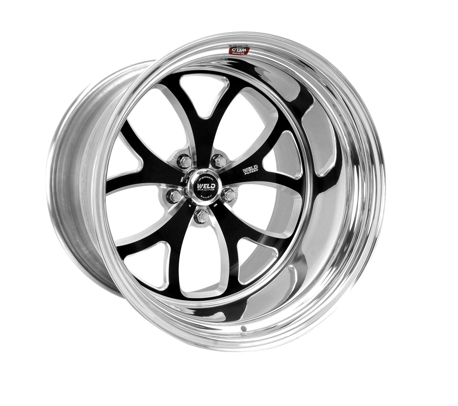 RT-S Series S76 Black Wheel Size: 15" x 6" Bolt Circle: 5 x 4-3/4" Back Space: 3-1/2"