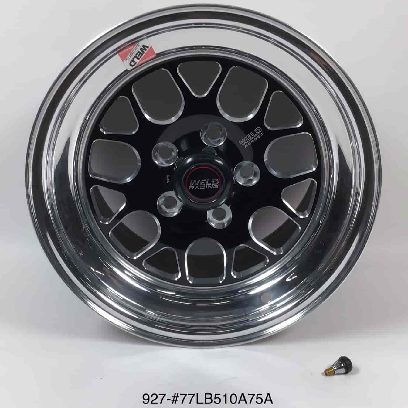 *BLEMISHED* RT-S Series S77 Black Wheel Size: 15