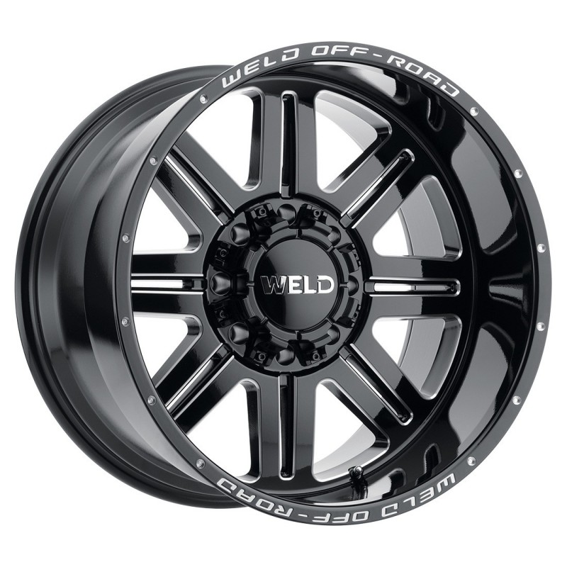 W103  Chasm Wheel Size: 20 X 9" Bolt Pattern: 6x135 [Gloss Black Milled]