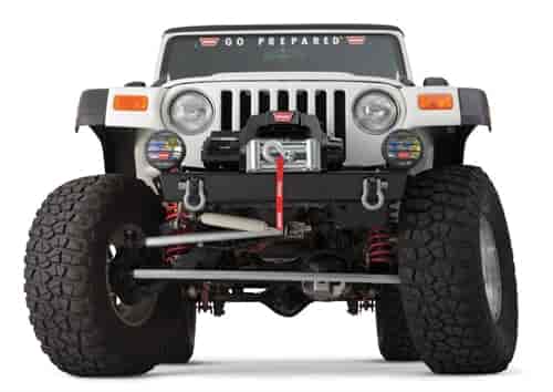 Stubby Front Rock Crawler Bumper for 1997-2006 Jeep Wrangler TJ