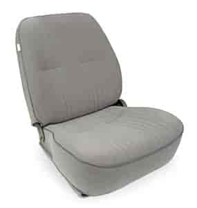 Pro90 Lowback 1400 Seat Gray Velour