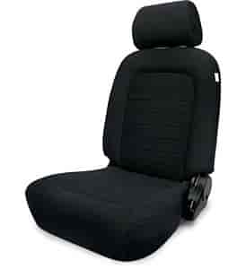 Classic 1500 Seat with Headrest Black Velour