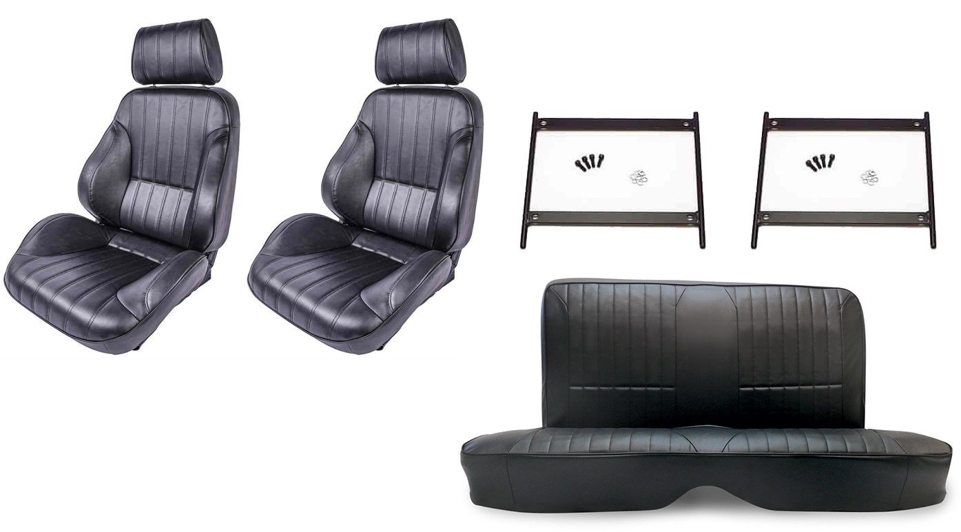 Elite Rear Seat Cover Kit for 1965-1967 Ford