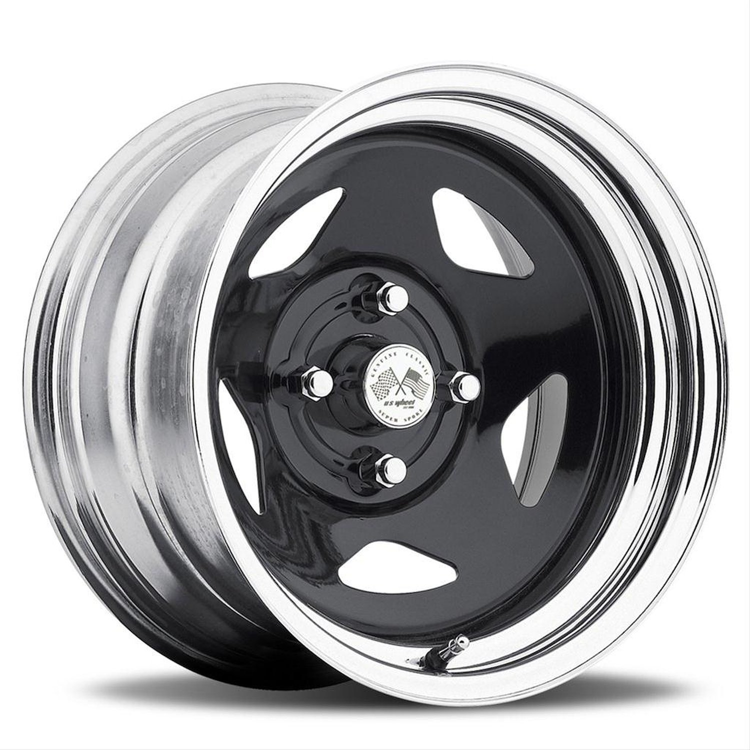 021 SERIES 15X7 5X100 Bolt Circle 4.25 Backspacing 3mm Offset 2.66 Centerbore BLACK/CHROME Finish