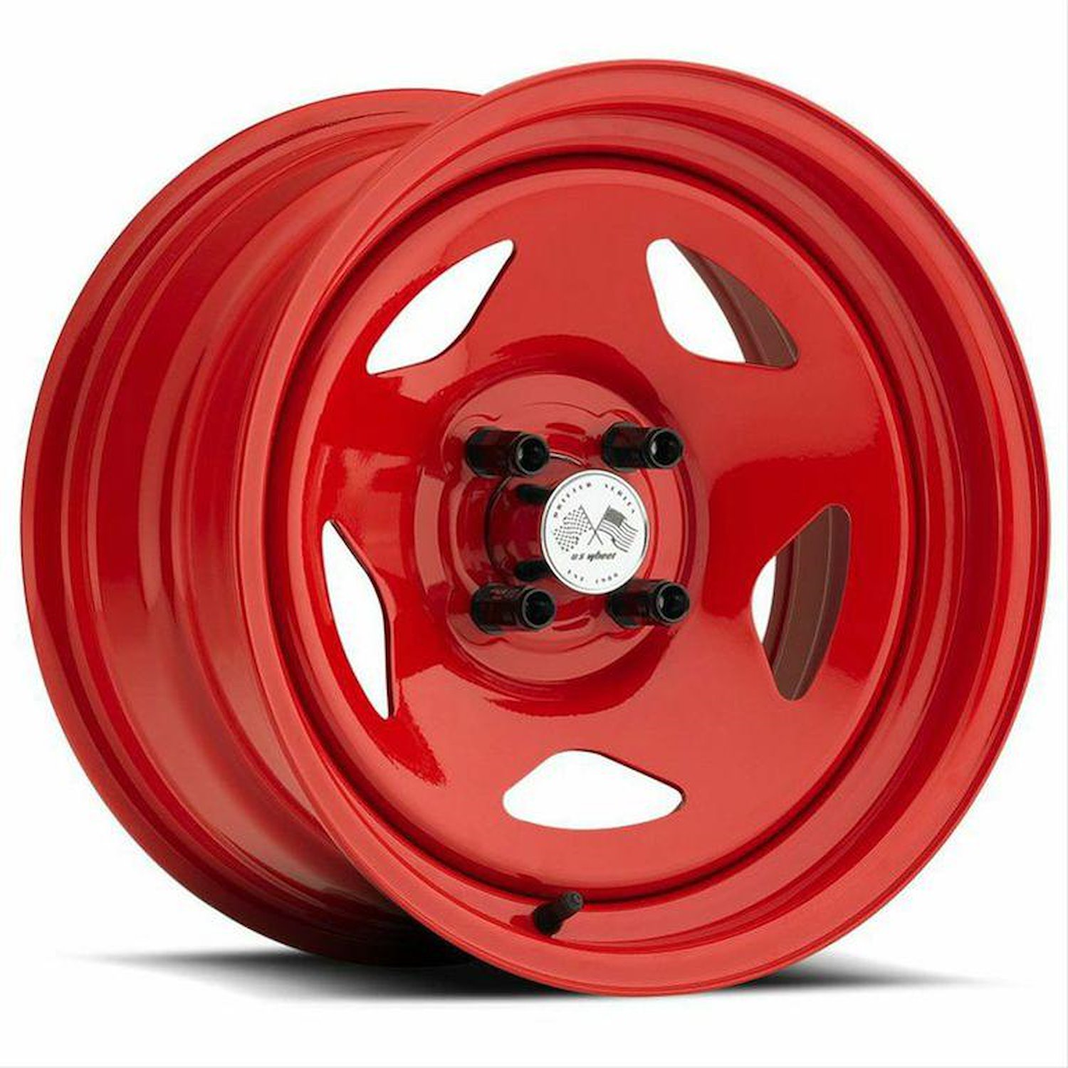 021 SERIES 16X8 4X4.5 Bolt Circle 4.5 Backspacing 0mm Offset 2.66 Centerbore RED Finish