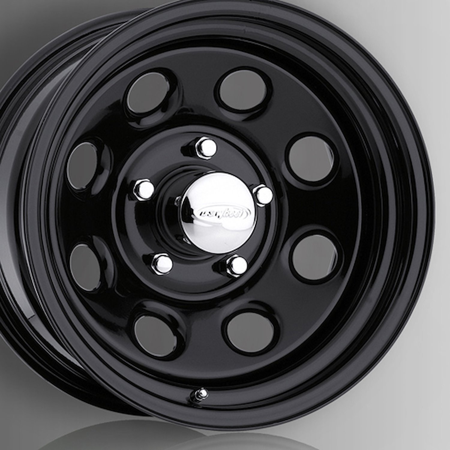 BLACK CRAWLER 15 x 7 5 x 5 Bolt Circle 4 Back Spacing 0 offset 33 Center Bore 2200 lbs Load Rating