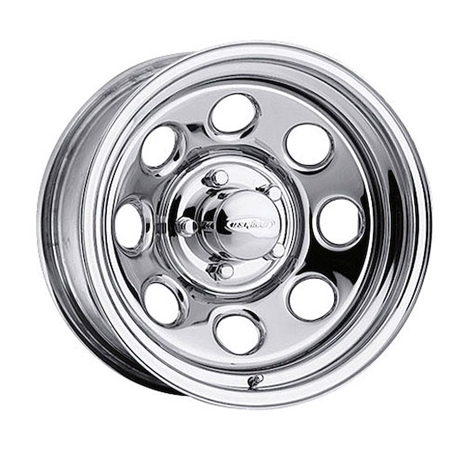 Chrome Crawler Wheel (Series 43) Size: 15" x 10"