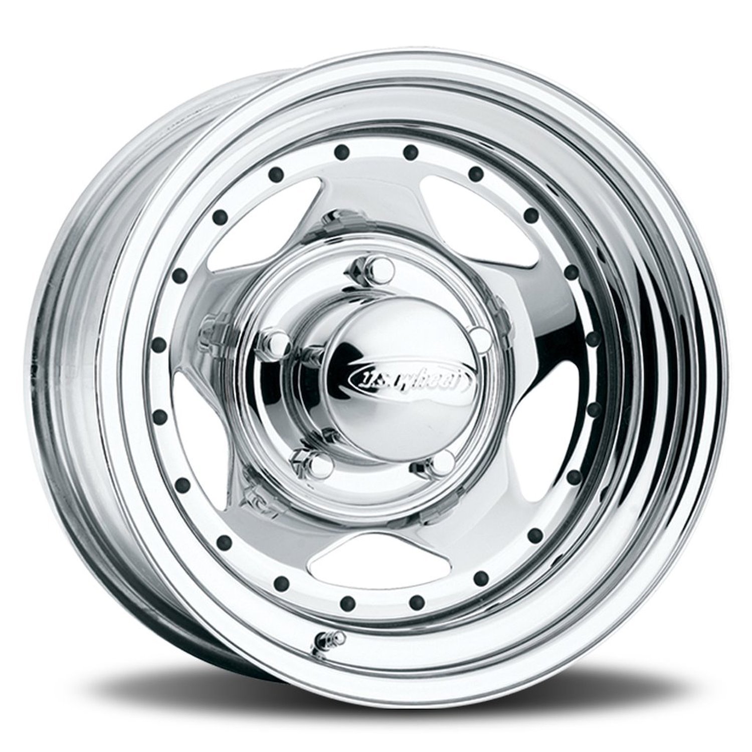 Chrome Star Wheel (Series 037) Size: 15" x 8"