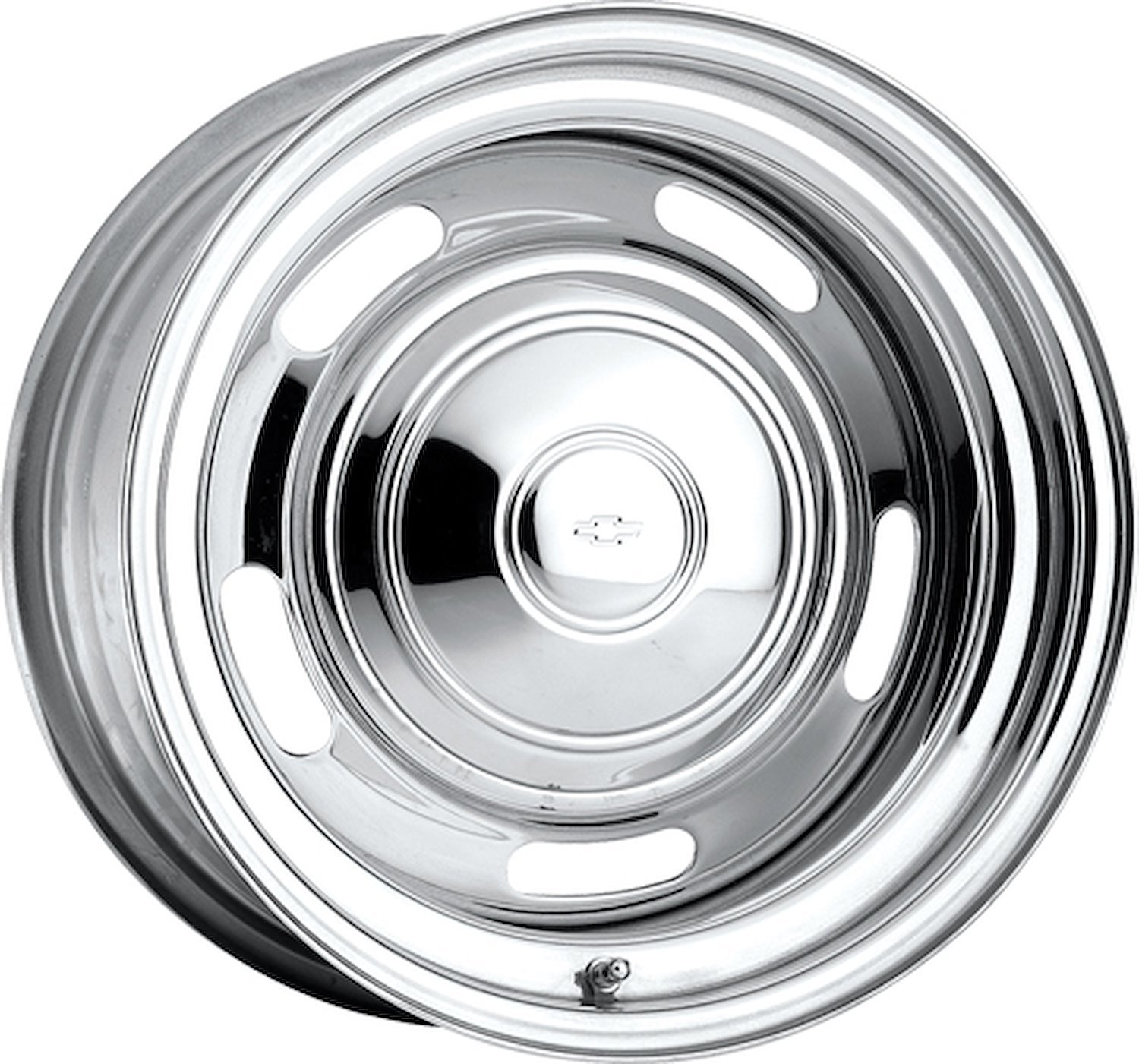 Chrome Rallye Wheel (Series 57) Size: 15" x 10"