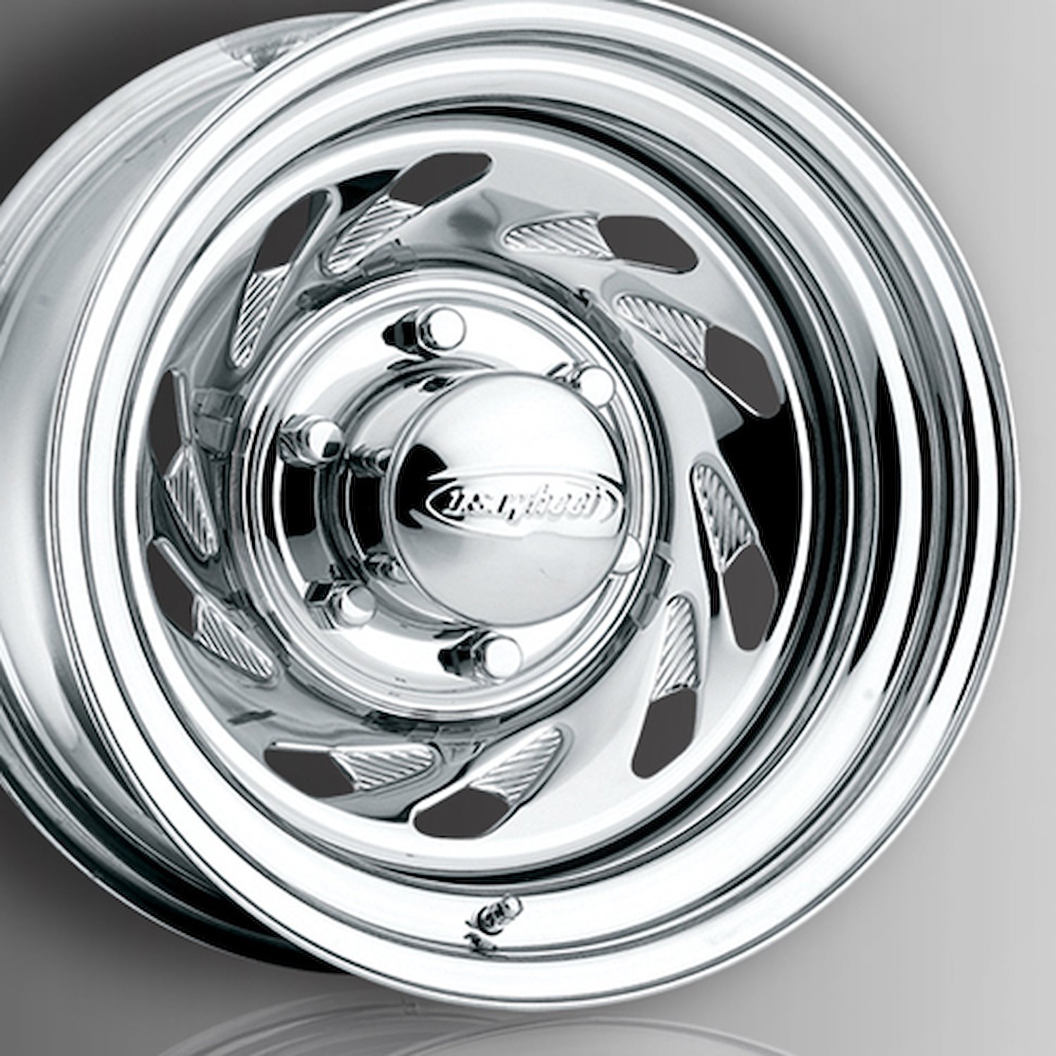 CHROME NINJA 16 x 7 6 x 55 Bolt Circle 4 Back Spacing 0 offset 428 Center Bore 2000 lbs Load Rating