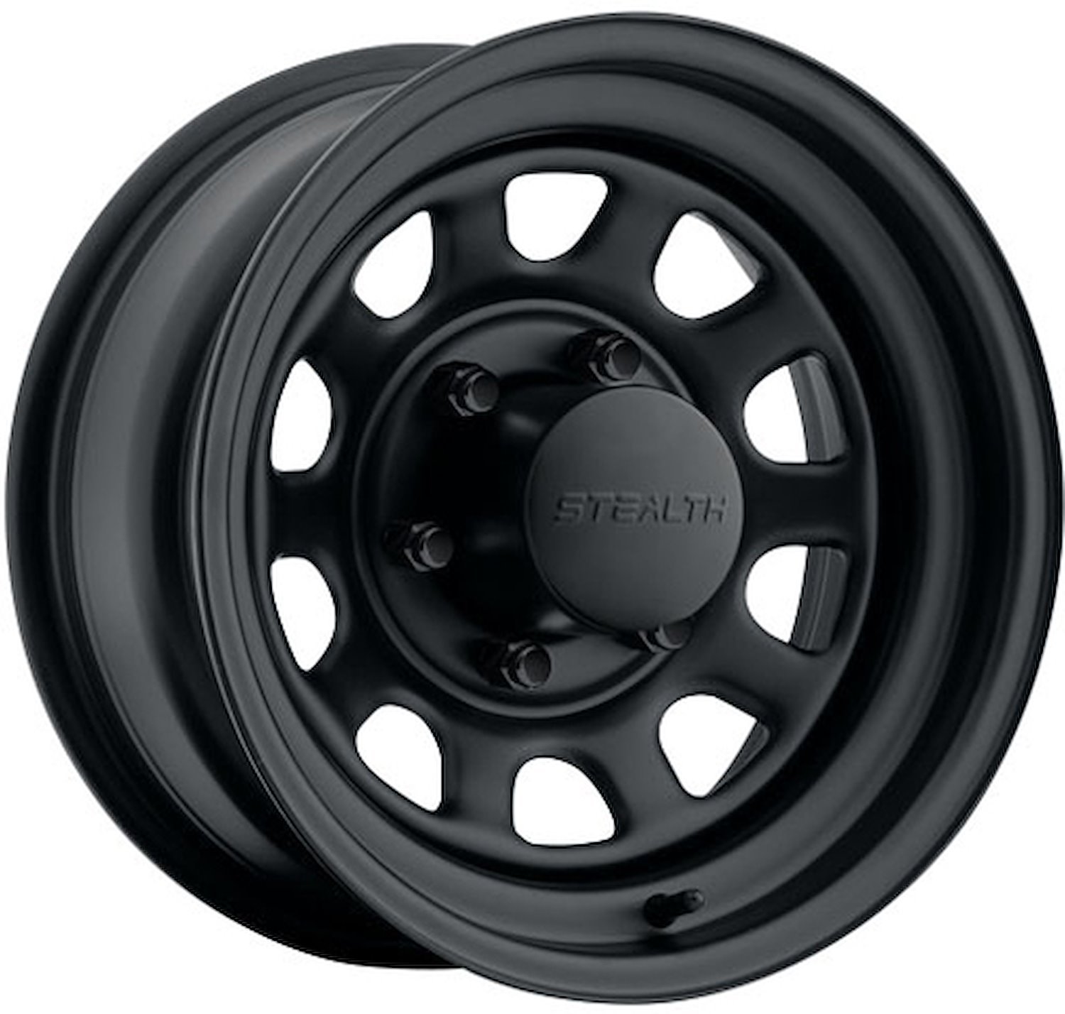 Stealth Black Daytona Wheel (Series 804) Size: 15" x 10"