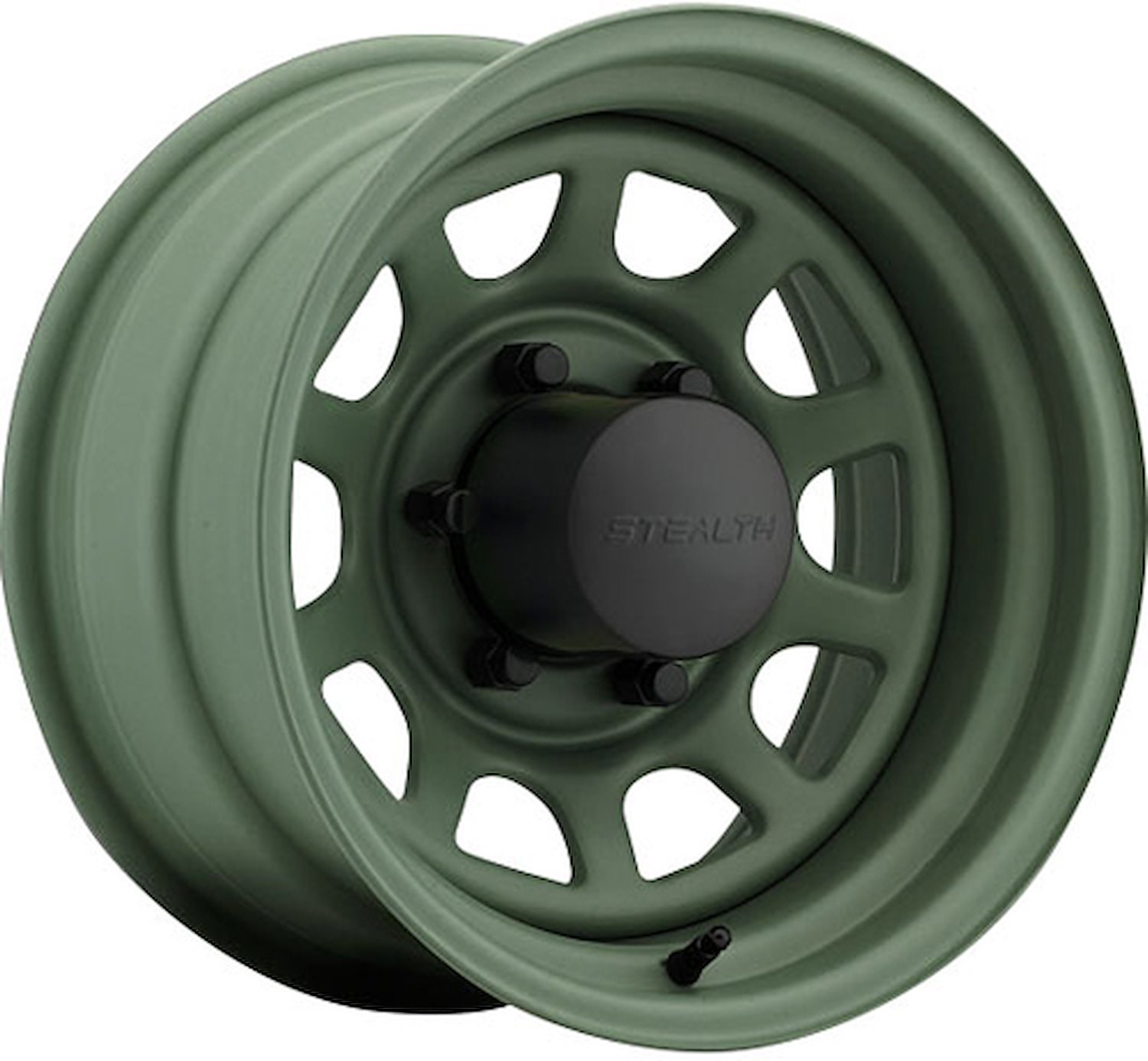 Stealth Camo Green Daytona Wheel (Series 804) Size: 15" x 7"