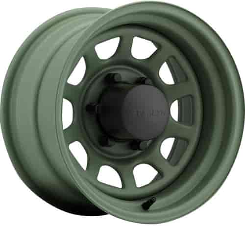 Stealth Camo Green Daytona Wheel (Series 804) Size: 15" x 14"