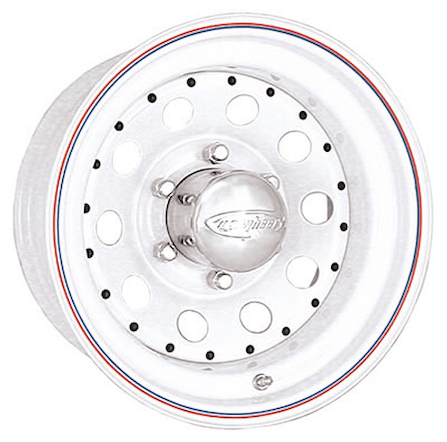 MODULAR WHITE 15X7 5X4.75 BOLT CIRCLE 3.75 BACK SPACING