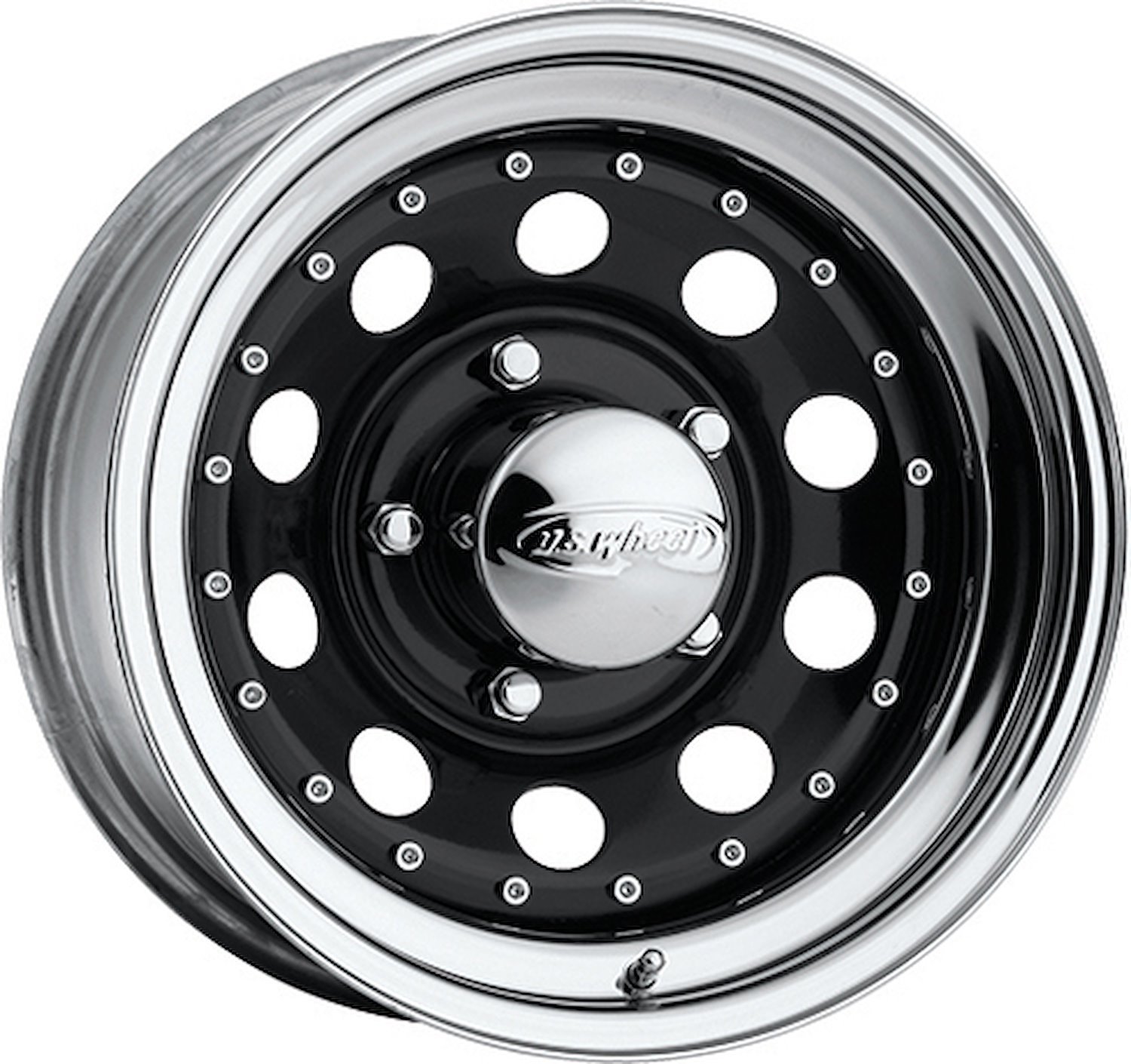 Black Modular Wheel (Series 94) Size: 16" x 8"