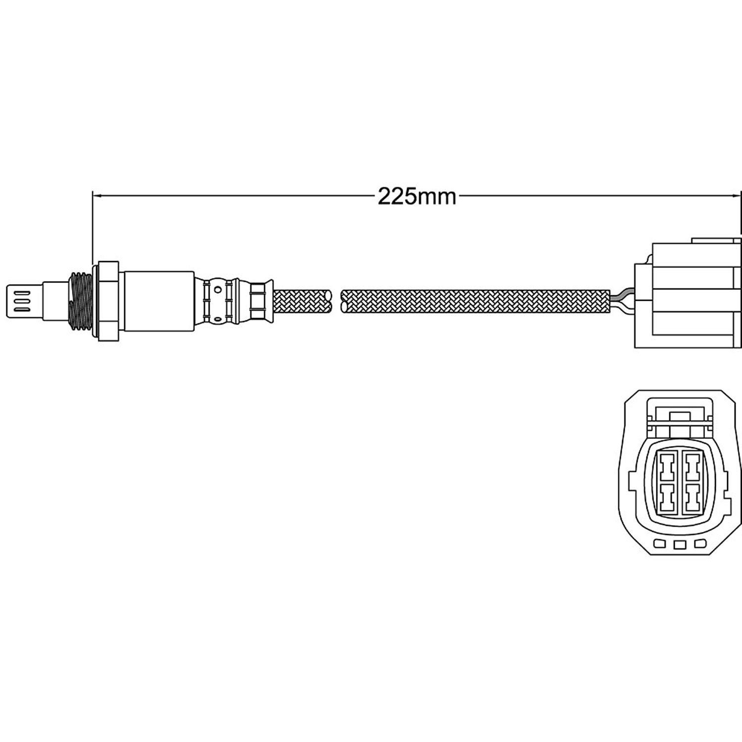 Walker Products O2 Oxygen Sensor