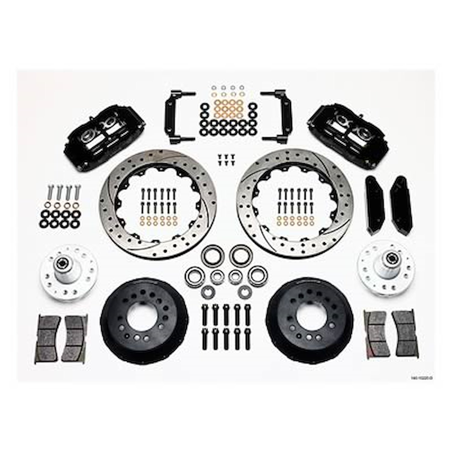 Forged Narrow Superlite 6R Big Brake Kit 1970-1973 Ford/Mercury Vehicles