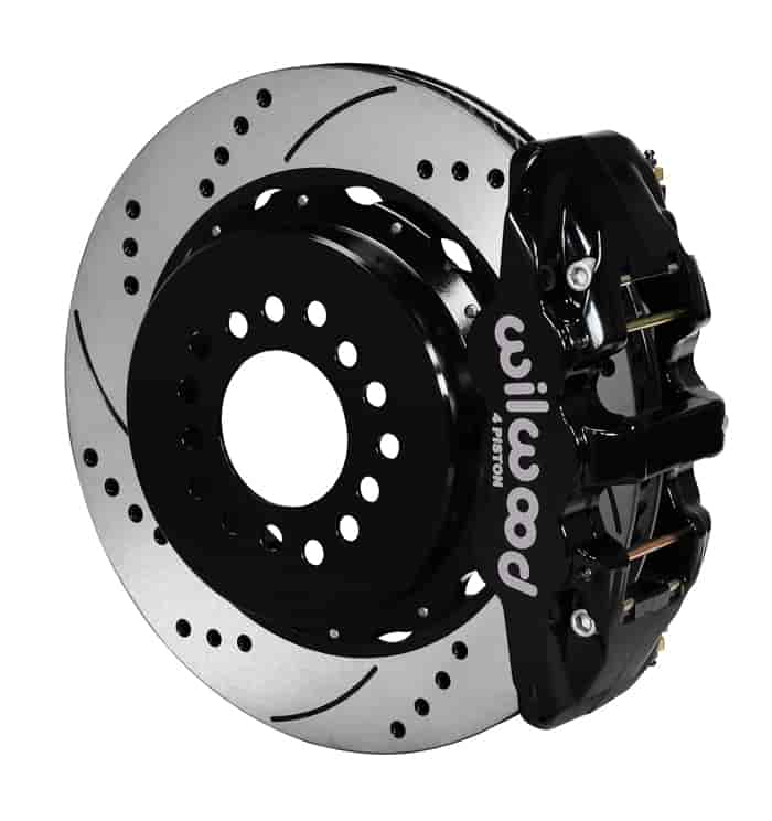 AERO4 Big Brake Rear Parking Brake Kit Rear End: Small Ford Flange