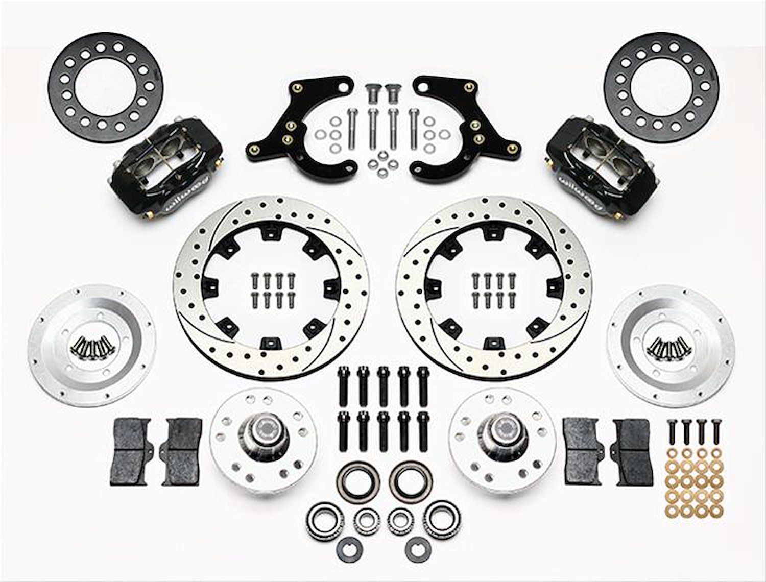 Forged Dynalite Pro Series Front Hub Kit 1955-1957 GM Vehicles