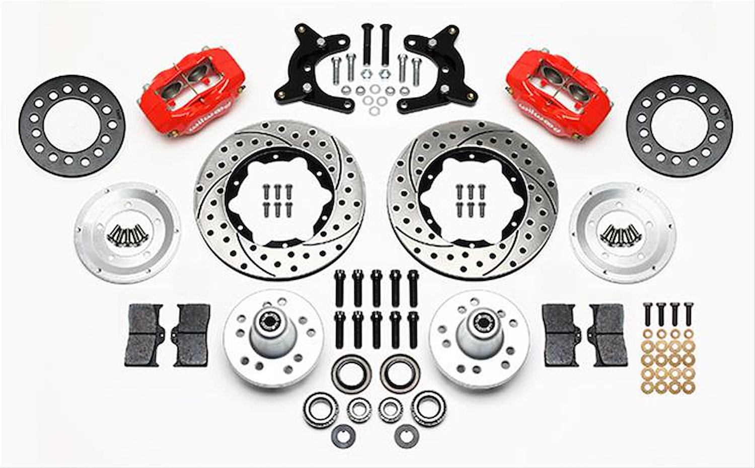 Forged Dynalite Pro Series Front Hub Kit 1960-1972 Mopar Vehicles