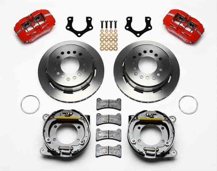 Dynapro Low-Profile Rear Parking Brake Kit Rear End Axle: 8-3/4" & 9-3/4" Mopar/Dana 60