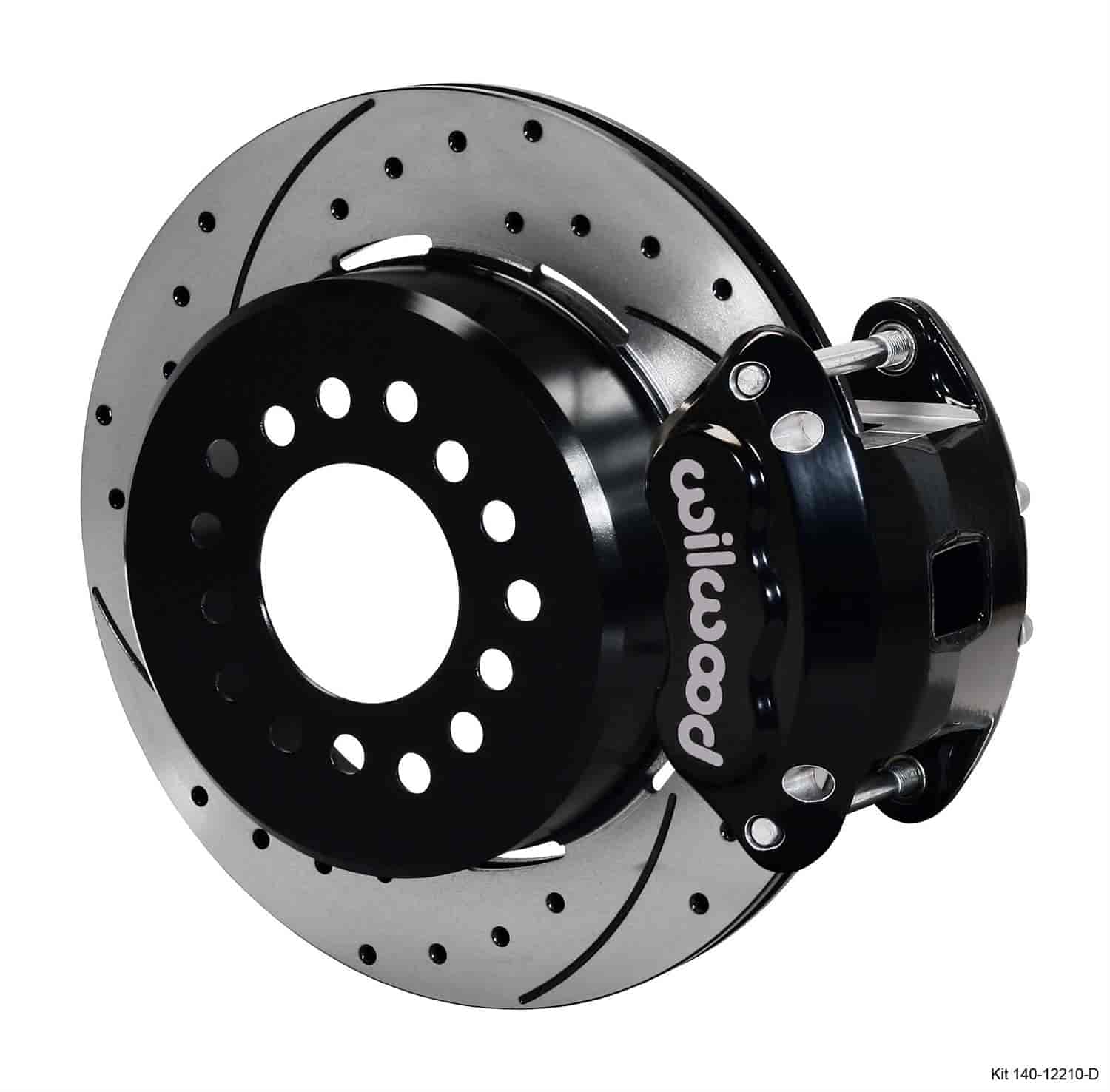 D154 Rear Parking Brake Kit Rear End: Small Ford(2.66" Axle Offset)