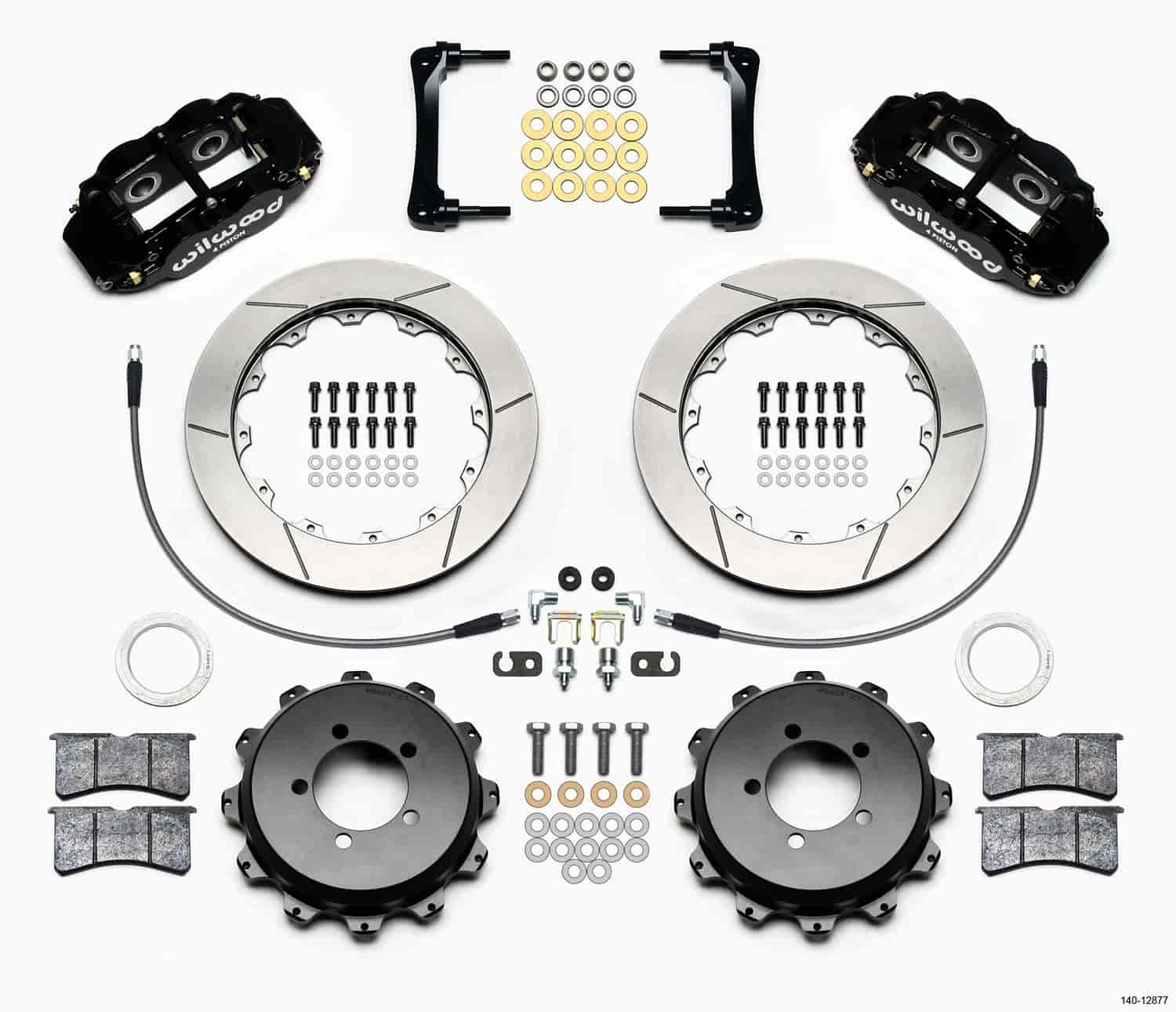 Forged Narrow Superlite 4R Big Brake Rear Brake Kit For OE Parking Brake