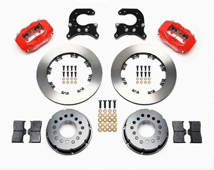 Forged Dynalite Pro Series Brake Kit Rear End: Olds/Pontiac Flange