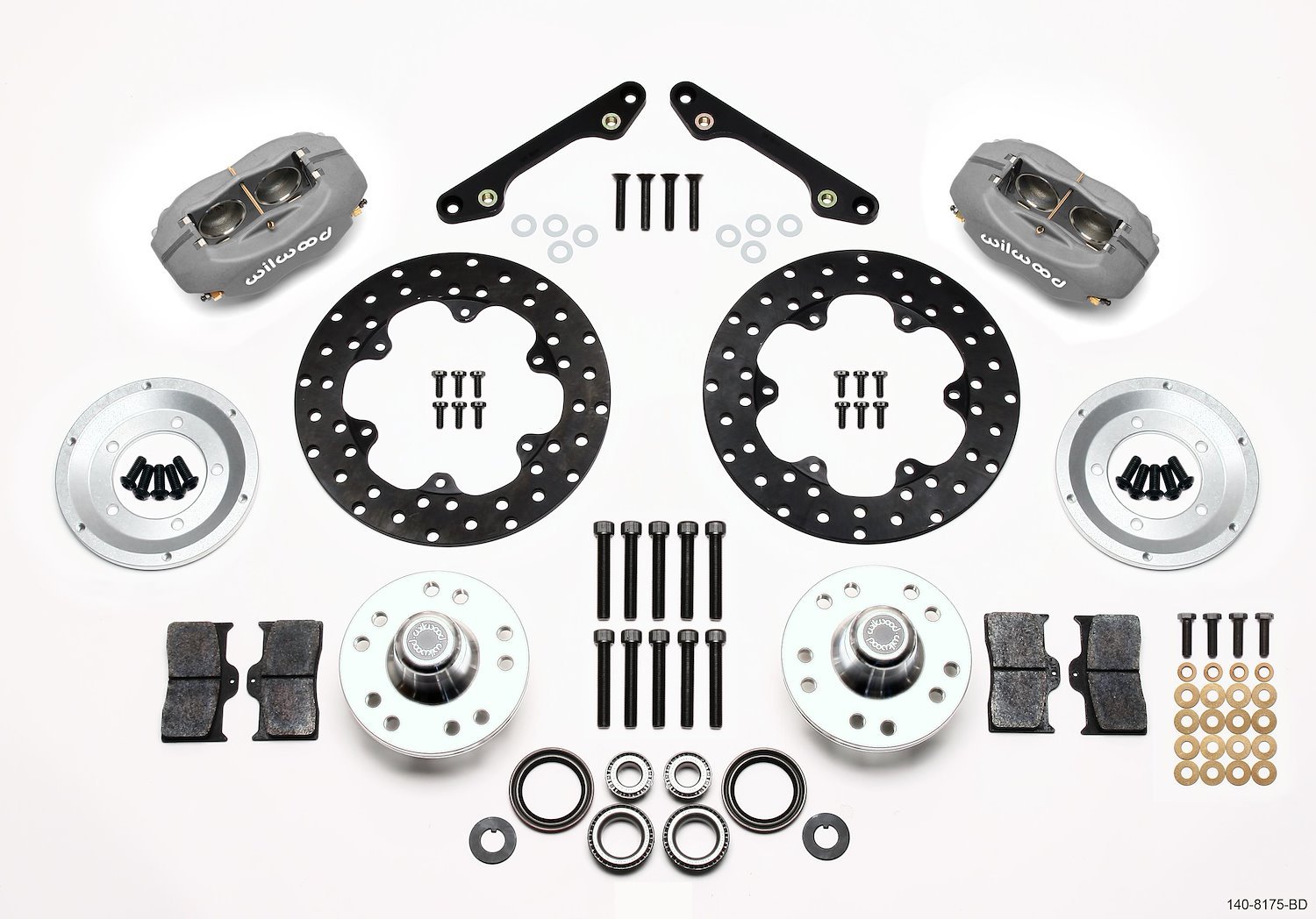 Forged Dynalite Front Drag Brake Kit 1979-1981 Camaro/Firebird