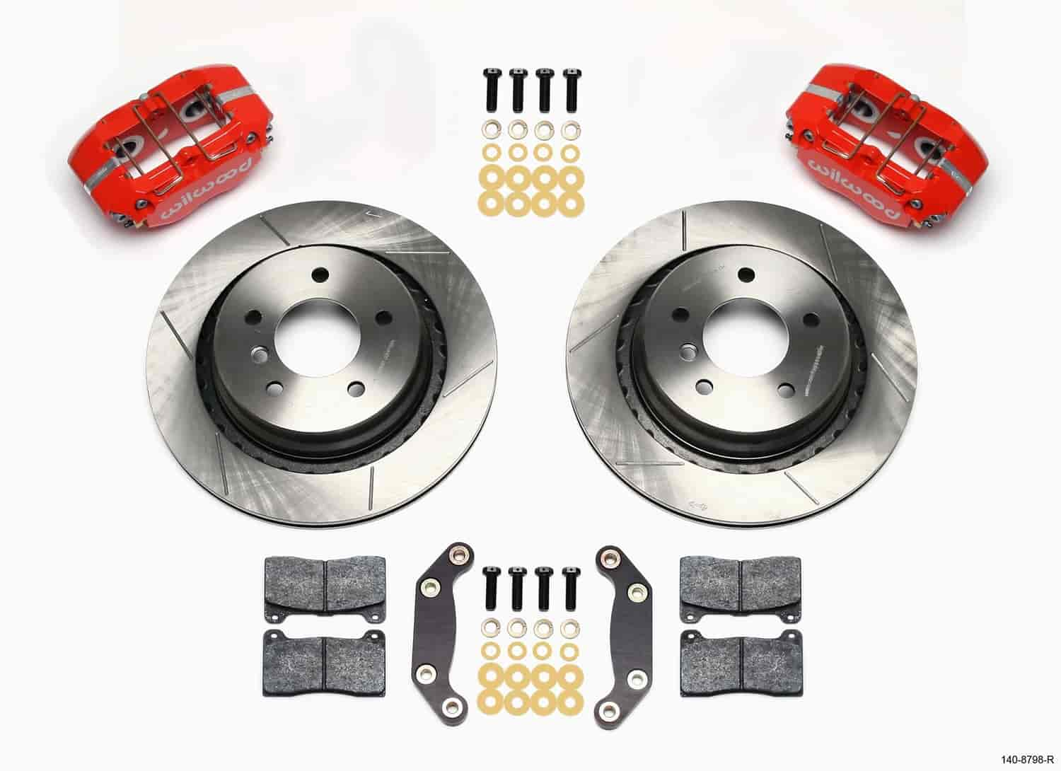 Dynapro Rear Brake Kit for OE Parking Brake Rear End Axle: 1995-2000 BMW Vehicles