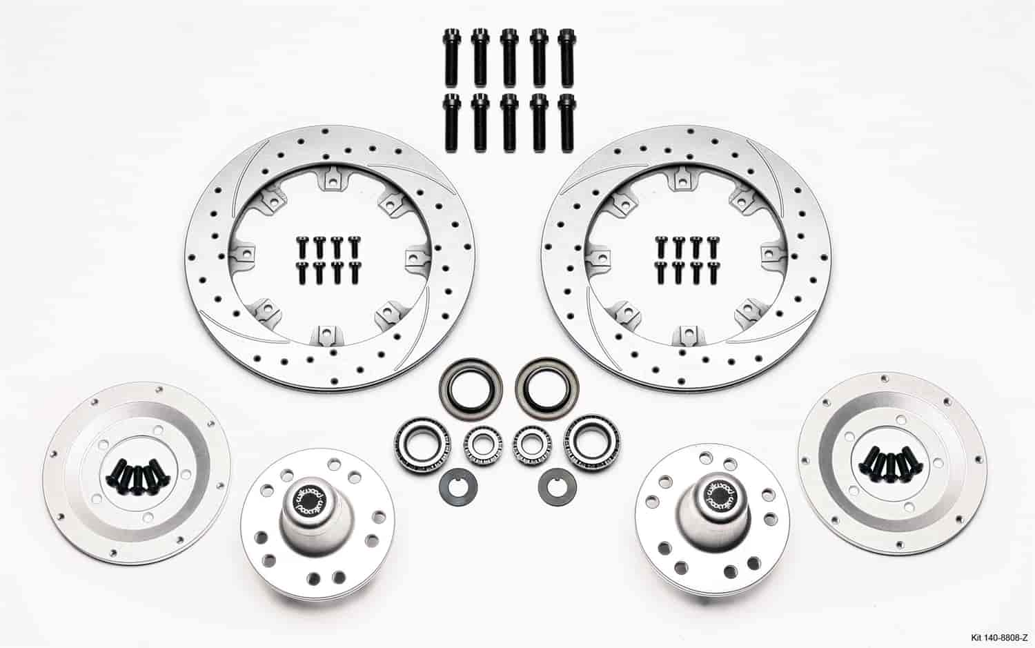 Hub and Rotor Kit 1934-1948 Early Ford Drum Spindle