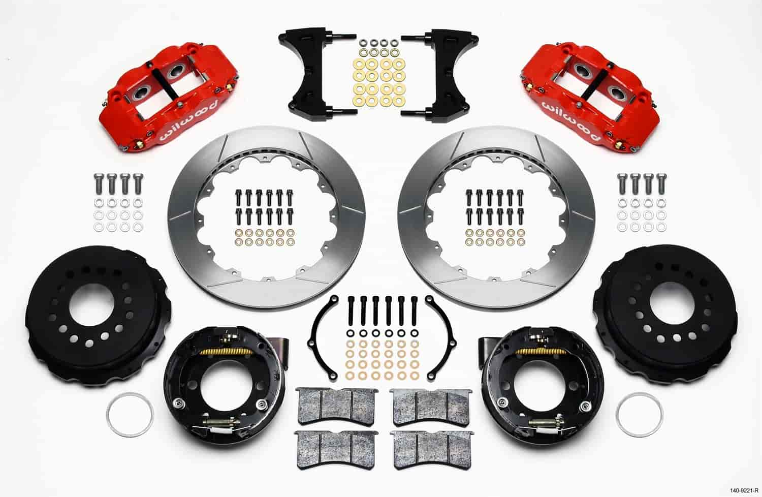 Forged Narrow Superlite 4R Big Brake Rear Parking Brake Kit