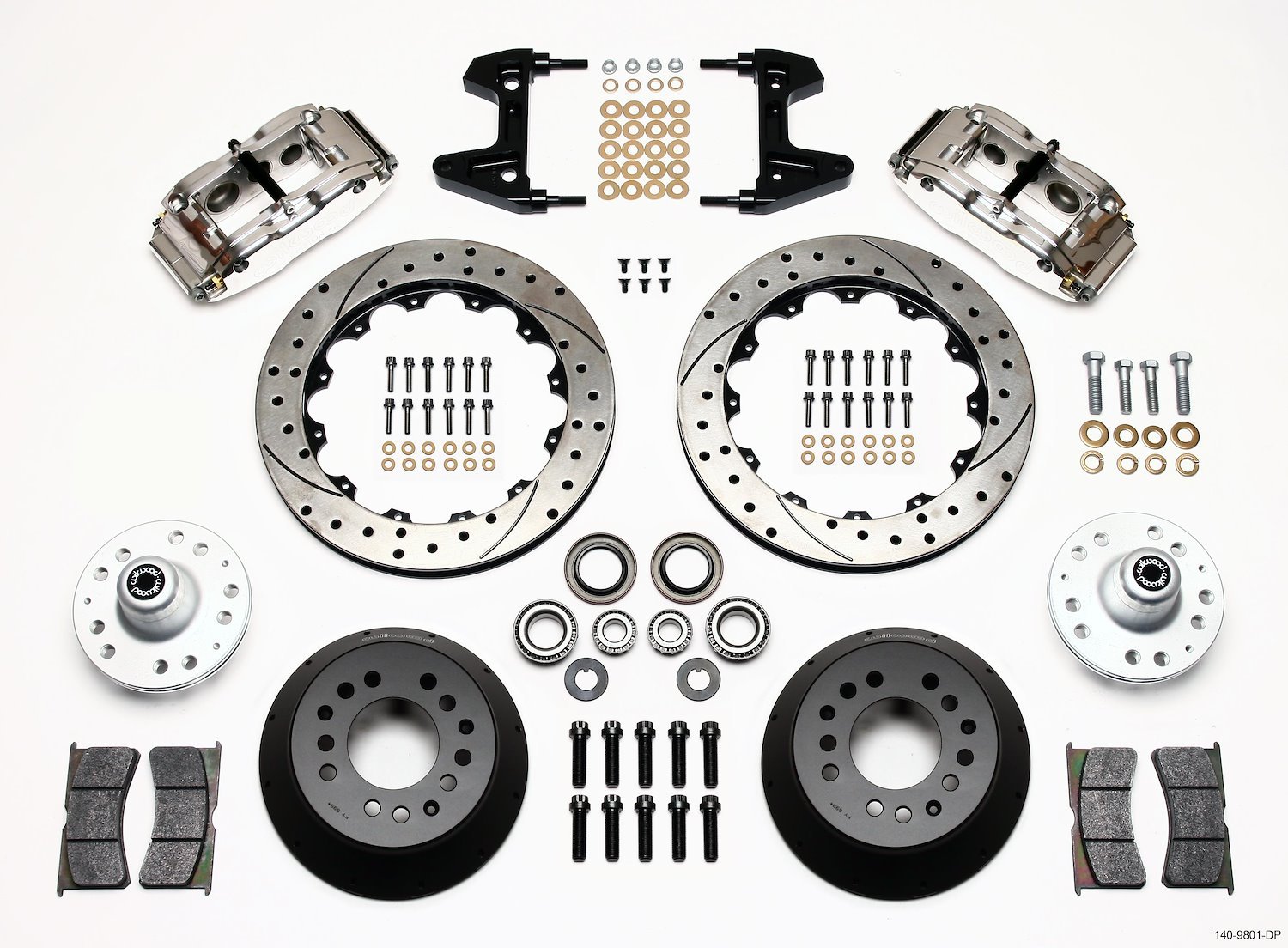 Forged Narrow Superlite 6R Big Brake Kit 1974-1980 Ford/Mercury Vehicles