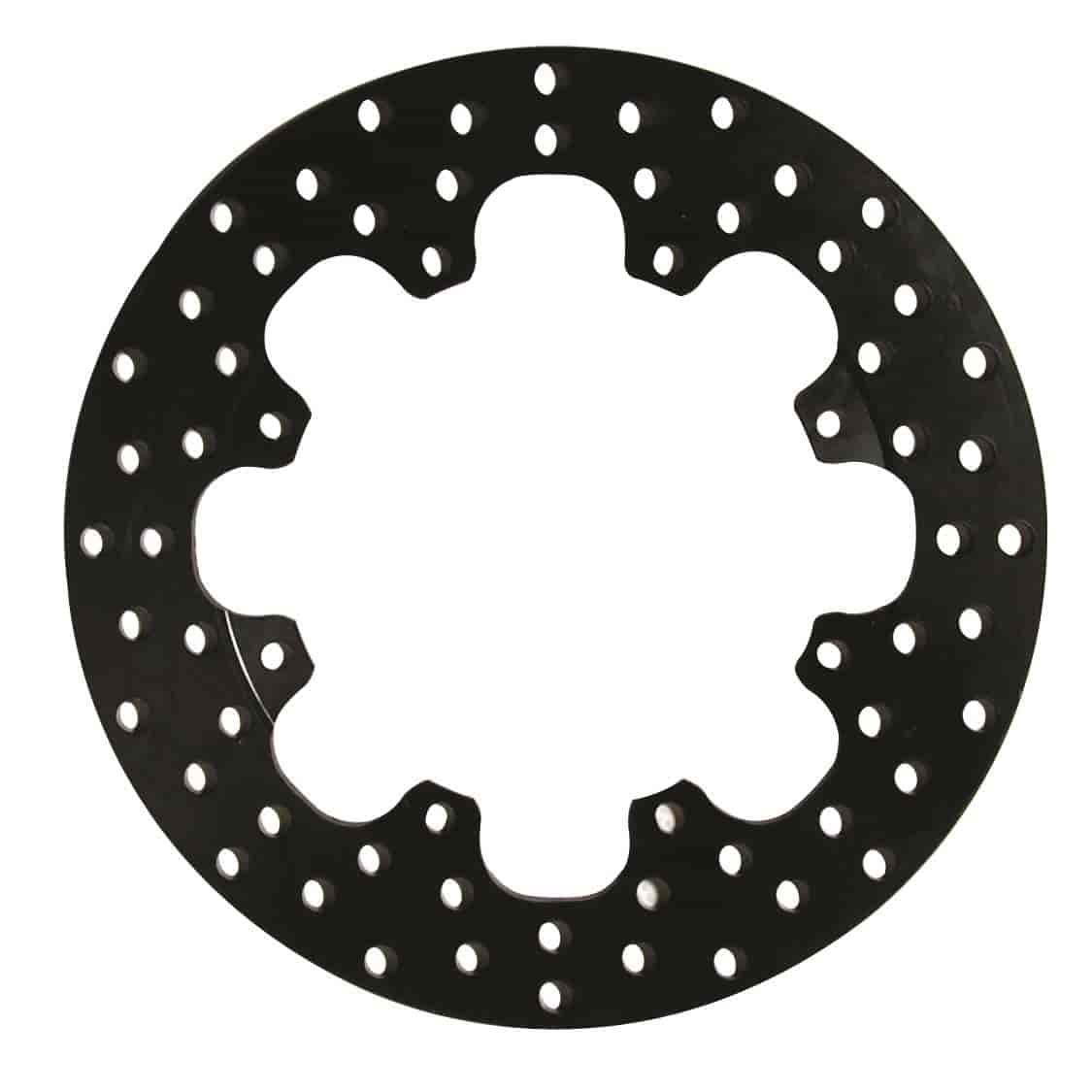 Drilled Steel Rotor Diameter: 12.00''