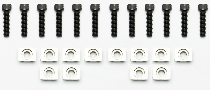Dynamic Front Rotor Bolt Kit 1/4 in.-20 Thread x 1 in. Length [Hex Head]