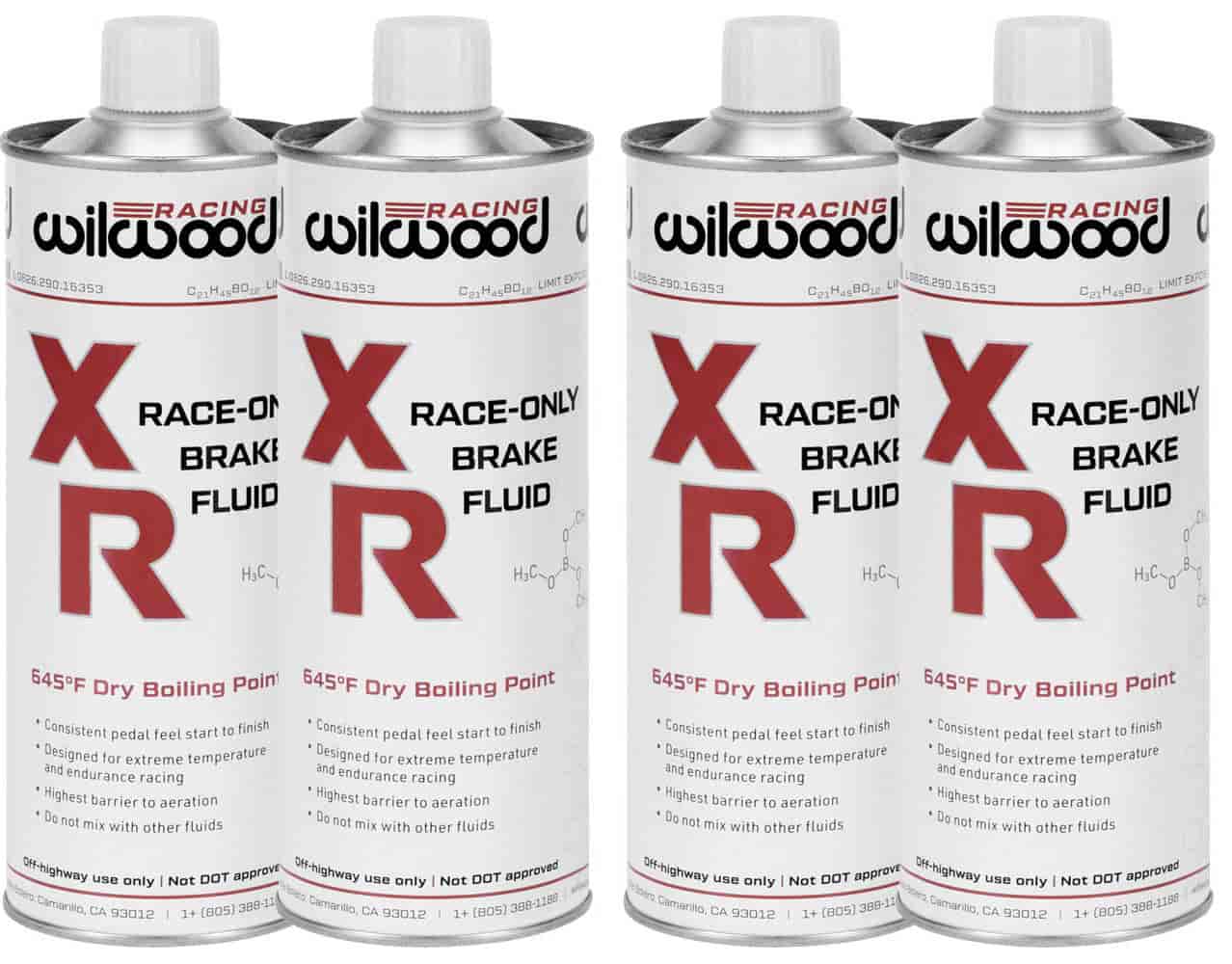 XR Racing Brake Fluid 16.9-oz. Bottles - Case