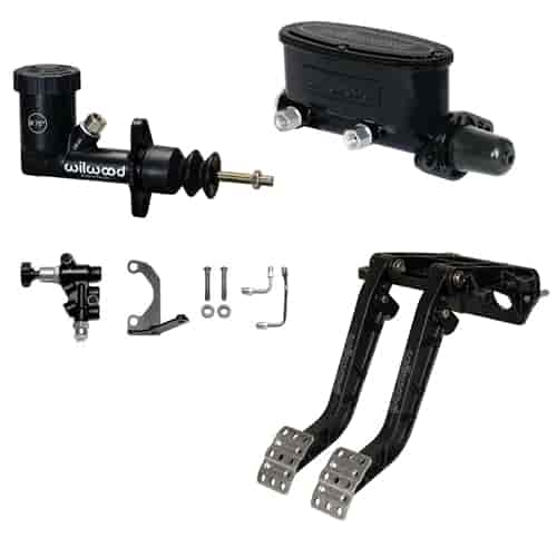 Dual Pedal and Master Cylinder Kit - Ratio 7.00:1 - JEGS