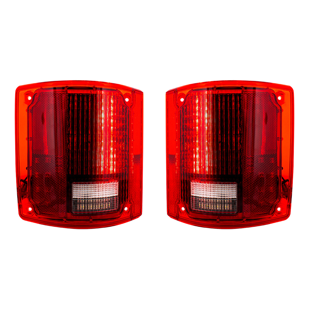 111113 Sequential LED Tail Lights w/o Aluminum Trim