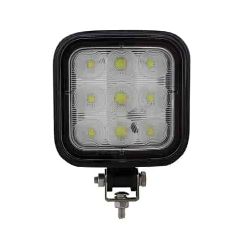 9 LED SQUARE WIDE ANGLE D