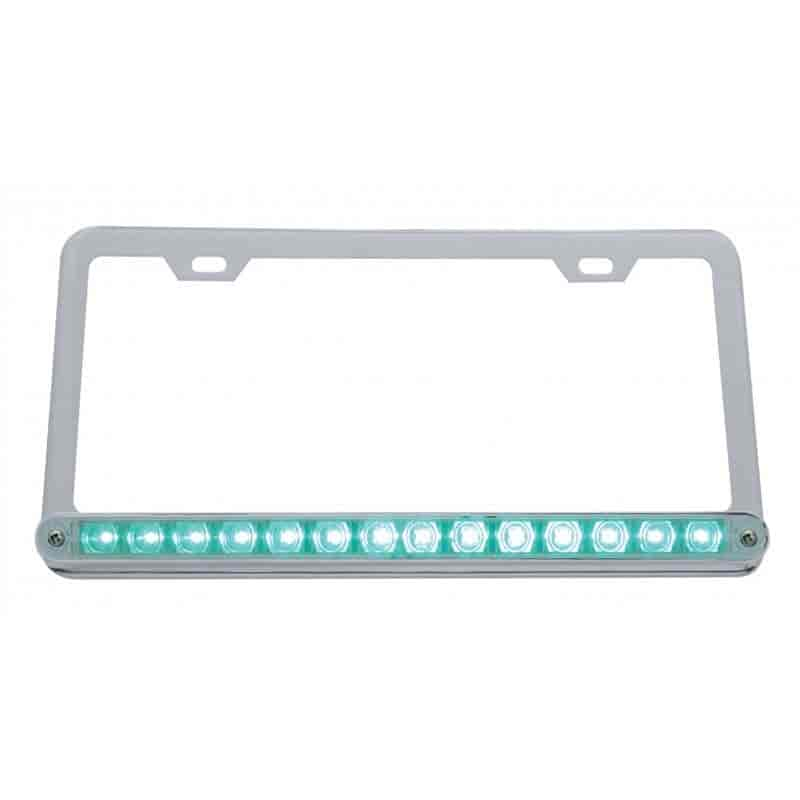 CHROME LICENSE FRAME W/ 1