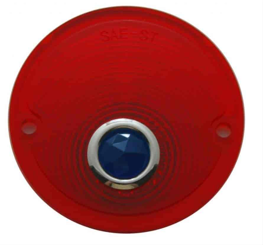 55-59 TAIL LIGHT LENS W/