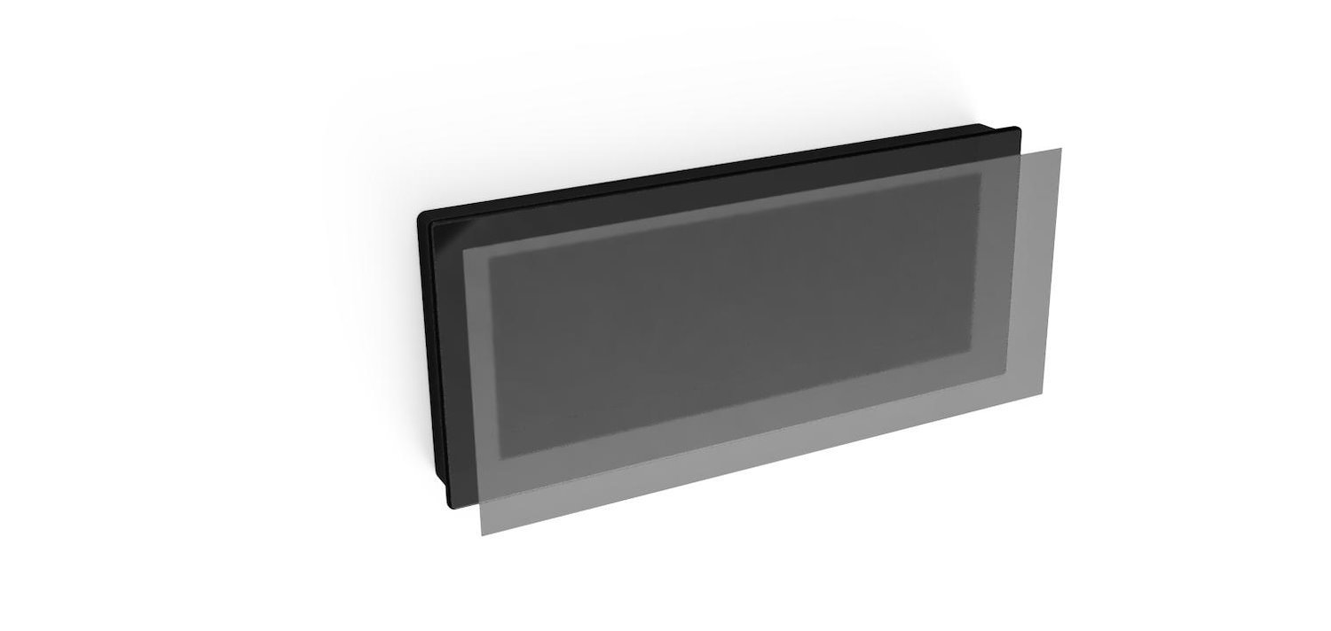 RR00356 Dash Defense Holley 12.3 in. Digital Dash Screen Protector