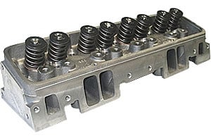 011250-2 Small Block Chevy Sportsman II Cast Iron Cylinder Head, 200cc Intake Ports