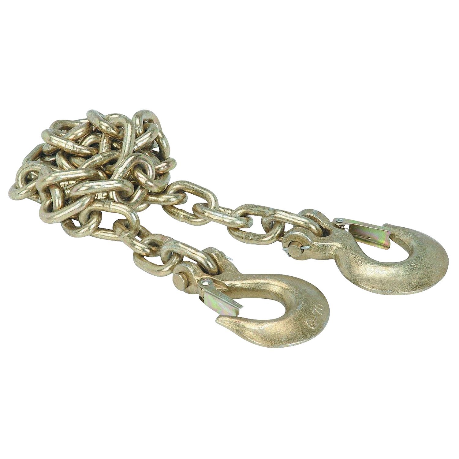 GH-70684 Executive Fifth Wheel to Gooseneck Safety Chain [3/8 x 84 in., 2 Safety Slip Hooks]