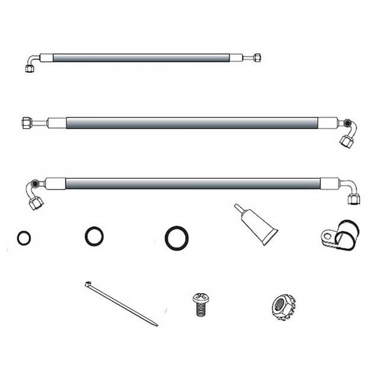 Standard Beadlock A/C Hose Kit