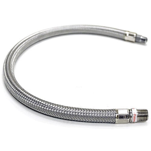 Stainless Steel Braided Leader Hose 1/4 in. (M)
