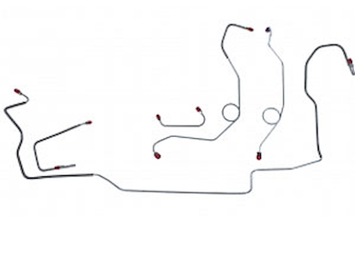 Front Brake Line Kit 1968-70 Charger, Coronet, GTX,