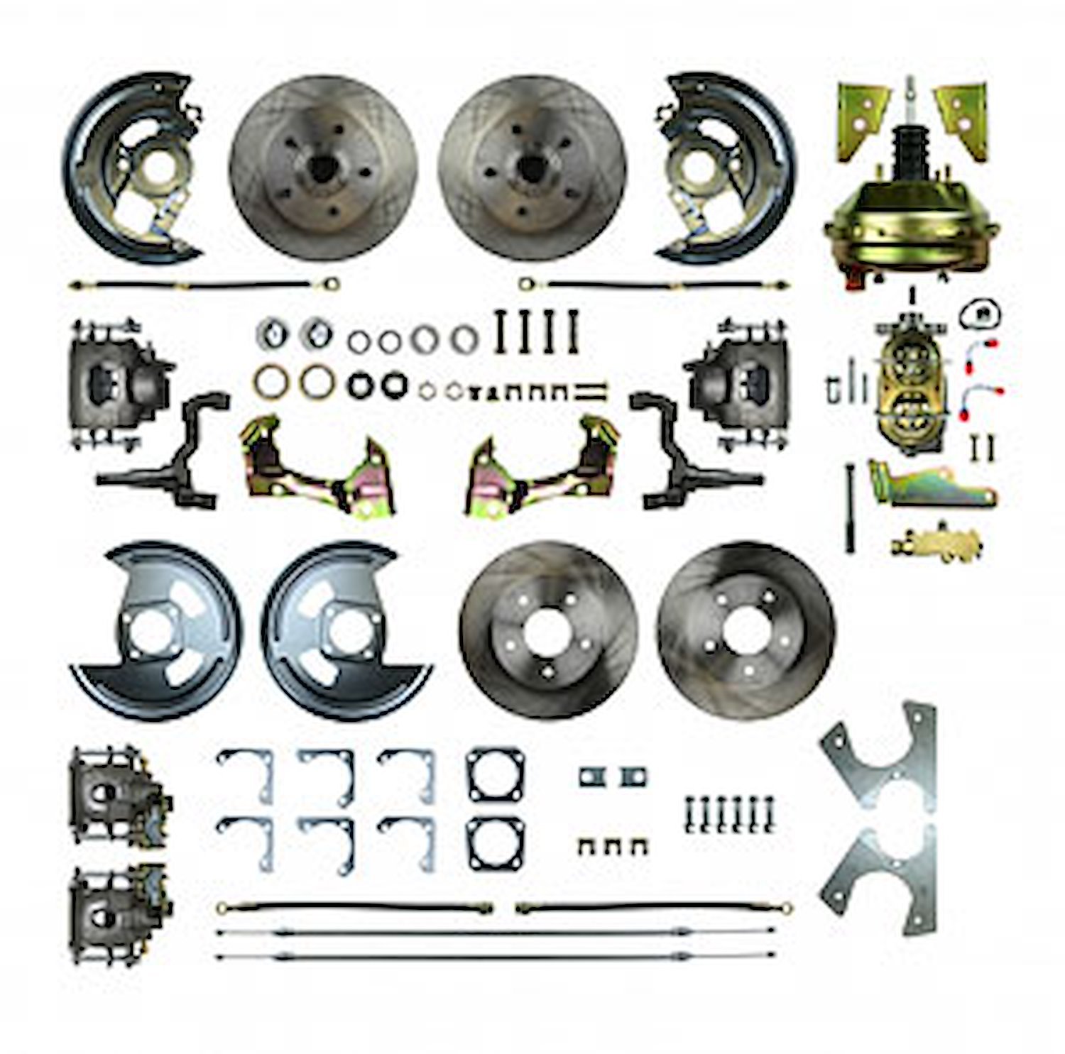 4 Wheel Disc Brake Conversion Kit 1964-1972 GM A-Body